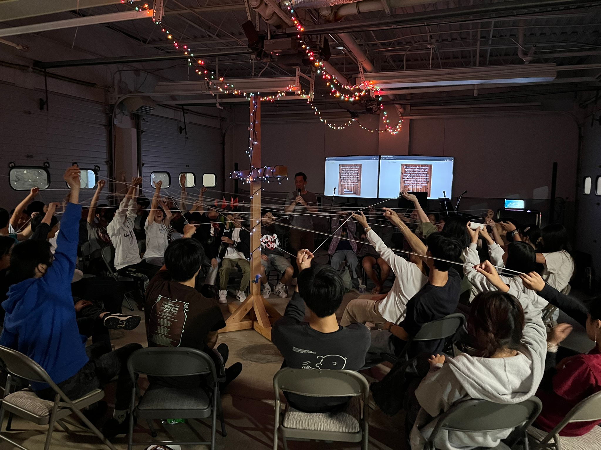 sun peaking over horizon of earth in space
